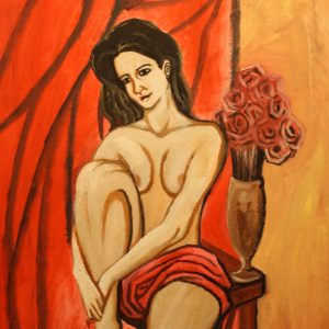 La chica de las flores